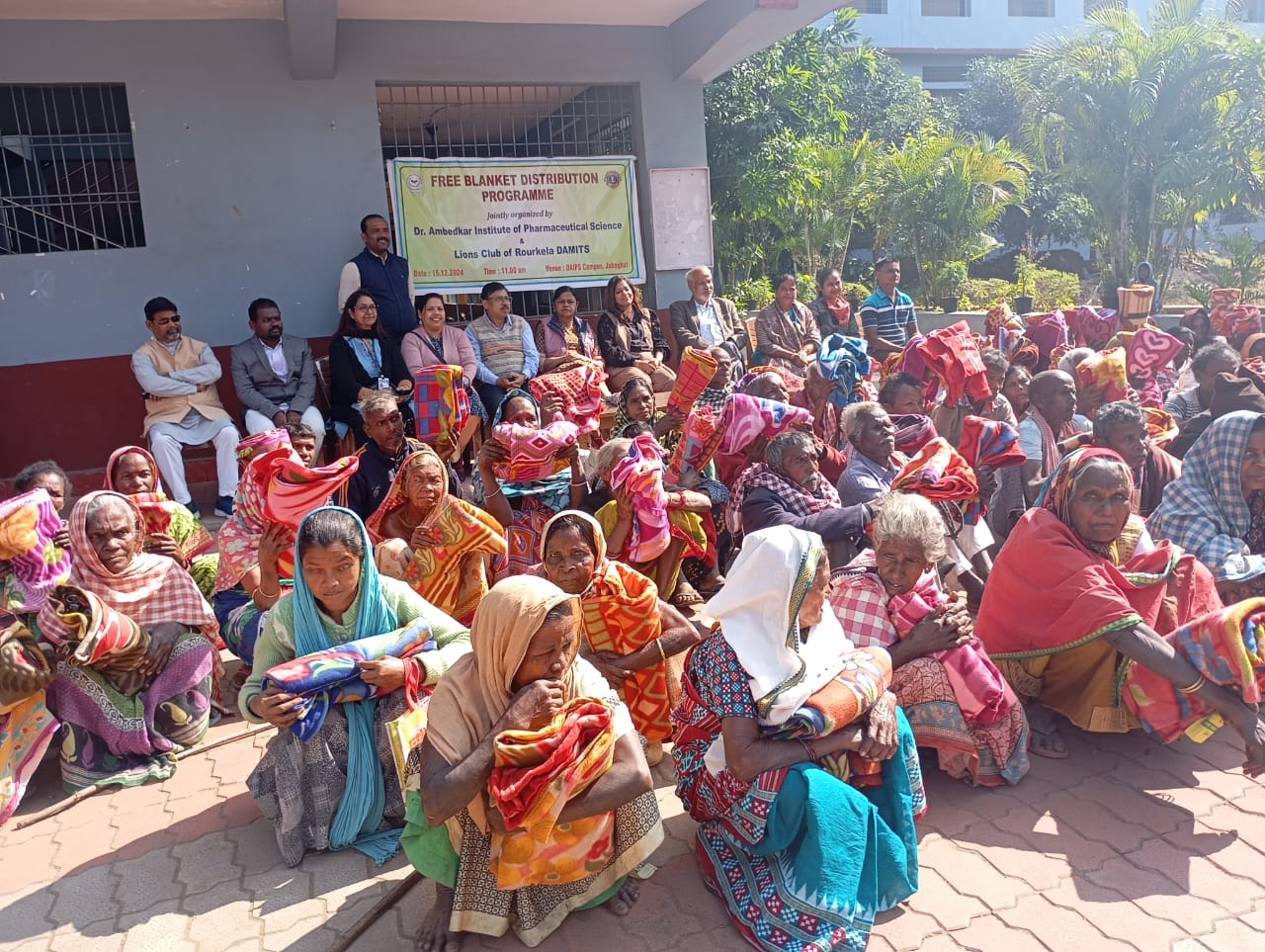 Blanket Distribution: Spreading Warmth and Kindness.